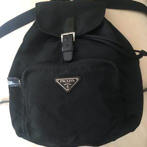 Black Prada Vela Backpack